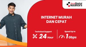Koneksi internet cepat dengan harga terjangkau