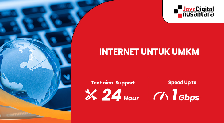 Pemilik UMKM menggunakan internet untuk mengelola bisnis online