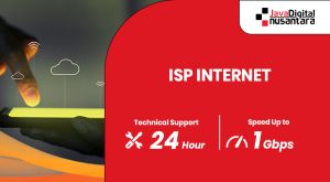 Router dan perangkat jaringan milik penyedia layanan internet