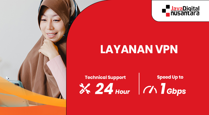 Koneksi internet aman menggunakan VPN di laptop dan smartphone