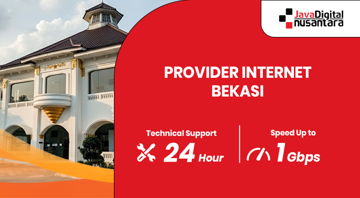 Pengguna menikmati internet cepat di Bekasi dari provider terpercaya