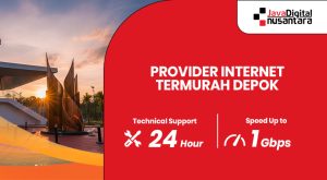 Provider internet termurah di Depok dengan koneksi cepat dan stabil