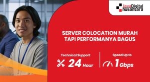 Server colocation murah tapi performanya bagus di data center profesional
