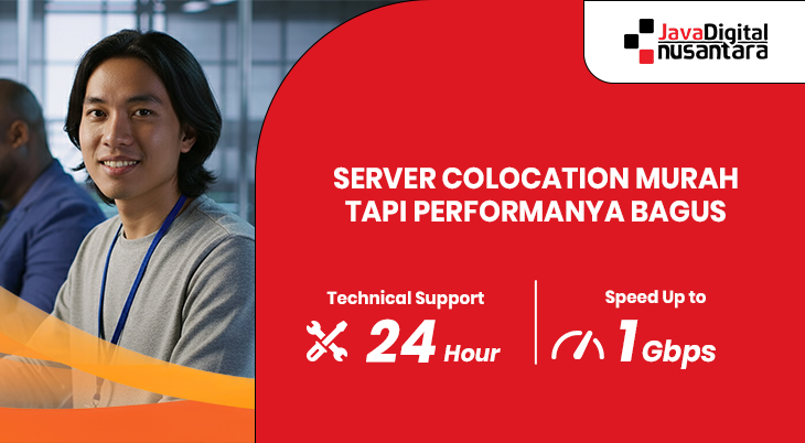 Server colocation murah tapi performanya bagus di data center profesional