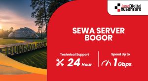 Data center modern di Bogor dengan layanan colocation, dedicated server, dan CDN